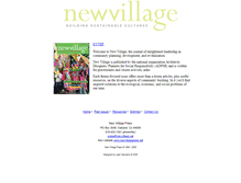 Tablet Screenshot of newvillage.net